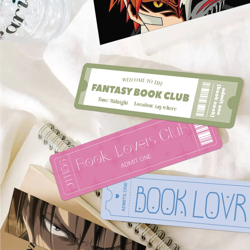 30pcs book lovers bookmarks creative literary students reading books marking office supplies decoration DIY handbook material Good Vibrations