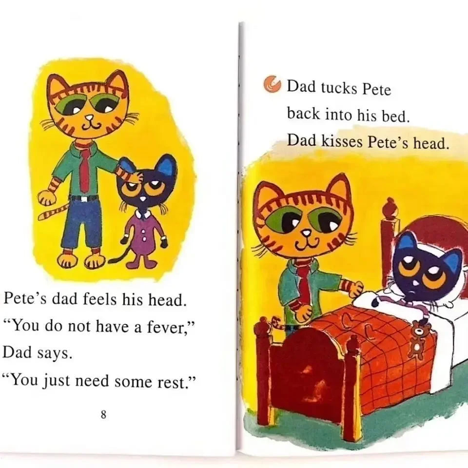 27 Books/set The Most Complete 27 Volumes, The Pete Cat Book English Picture Book, Pete The Cat I Can Read Free Audio Good Vibrations