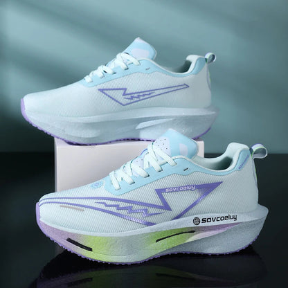 Running Shoes Carbon Board Speciality Men Sports Breathable Lightweight Women's Comfortable Marathon Athletic Nonskid Sneakers Good Vibrations