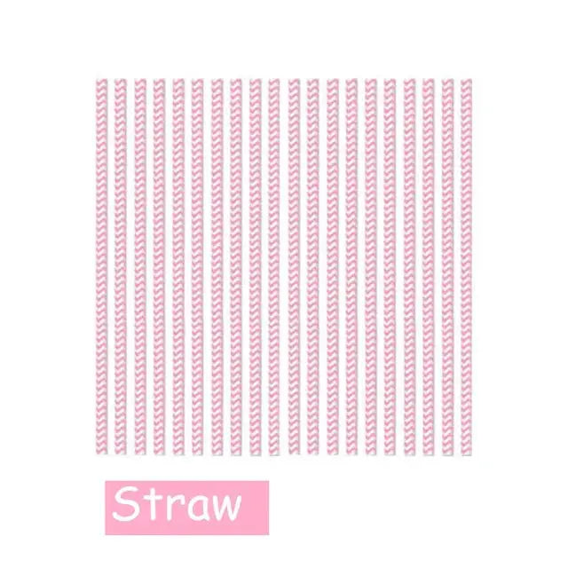 Solid Color Party Set Light Pink Tableware Paper Cup Paper Plate Tablecloth Wedding Birthday Bride Party Supplies Decorations Good Vibrations