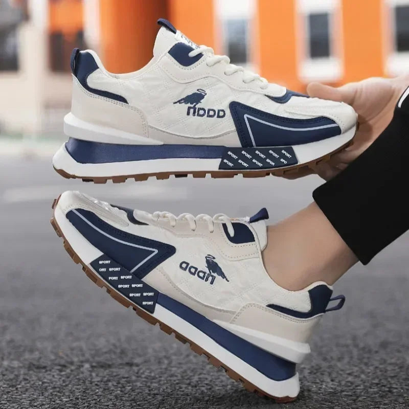 Men Sneakers Autumn Fashion Breathable Running Shoes Outdoor Jogging Sports Trainers Platform Non-slip Work Good Vibrations