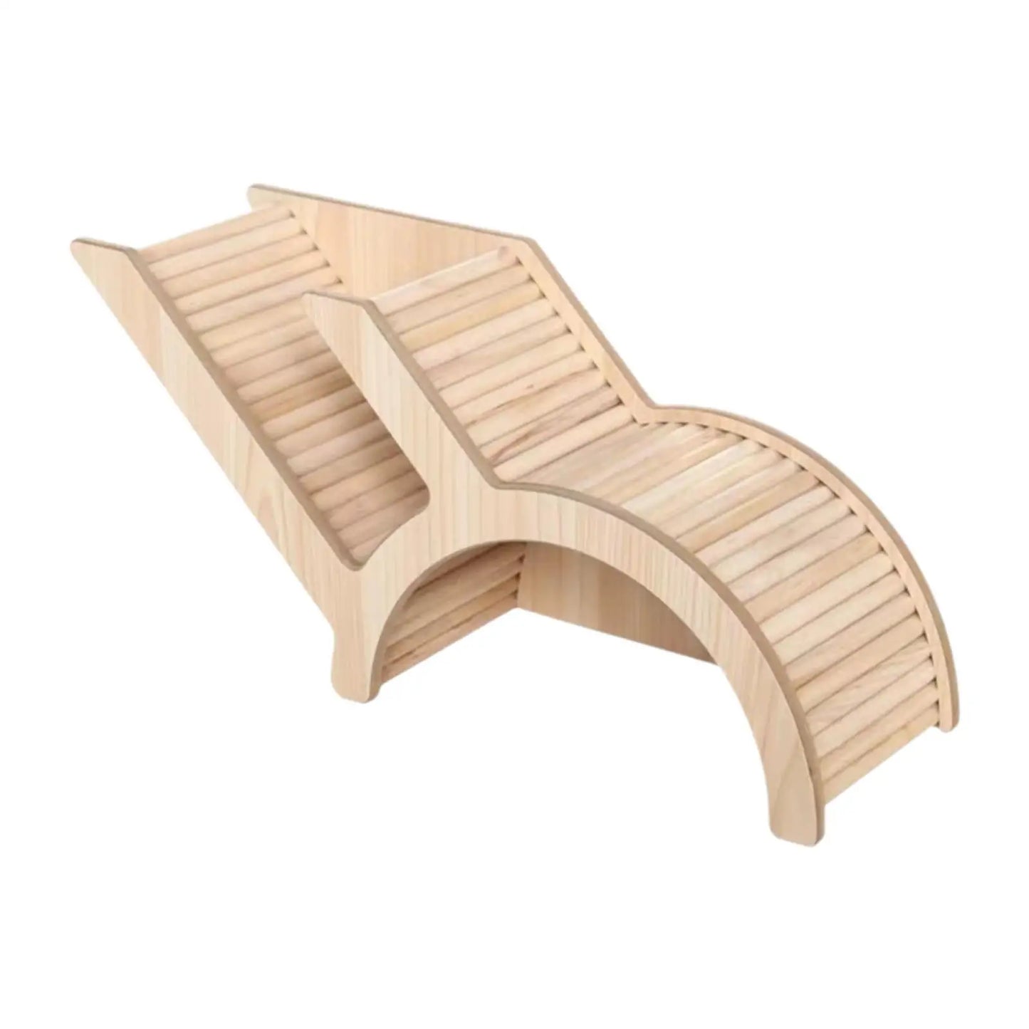 Wooden Hamster House,Hamster Hideout,Small Pet Castle Home,Wood Small Animal Good Vibrations