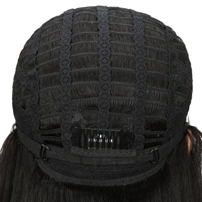 Sleek Lace Human Hair Wigs For Women Straight Bob Brazilian Hair Wigs Long Brown Red Colored T Part Lace Wigs Real Woman Wigs Good Vibrations