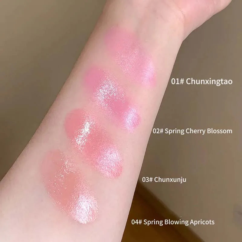 Yuanqi Blush Cream Is A Moisturizing And Evenly Pigmented Blush With Natural Light Swelling Color And Girlish Pink Blush Good Vibrations