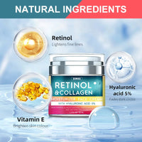50ml Retinol Face Cream Moisturizing Firming Brightening skincare Collagen Hyaluronic Acid Creams Facial Skin Care Products Good Vibrations