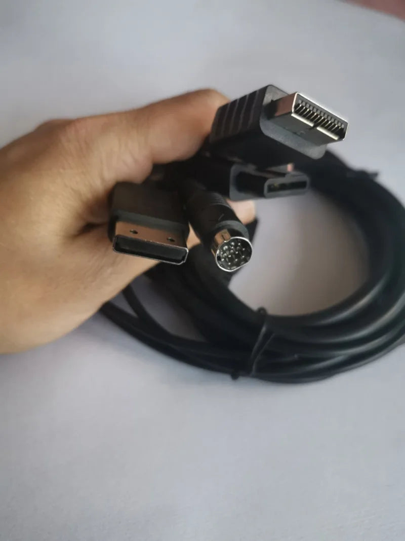 Multi Console Game System S-Video/ AV Cable For N64/PS2/Sega DC128/sega Saturn ss Good Vibrations