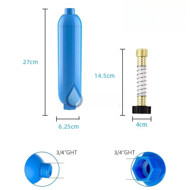 RV Filter American Standard Garden Hose Fitting Hose Protection Plus RV Outdoor RV Water Filter Cartridge Water Good Vibrations
