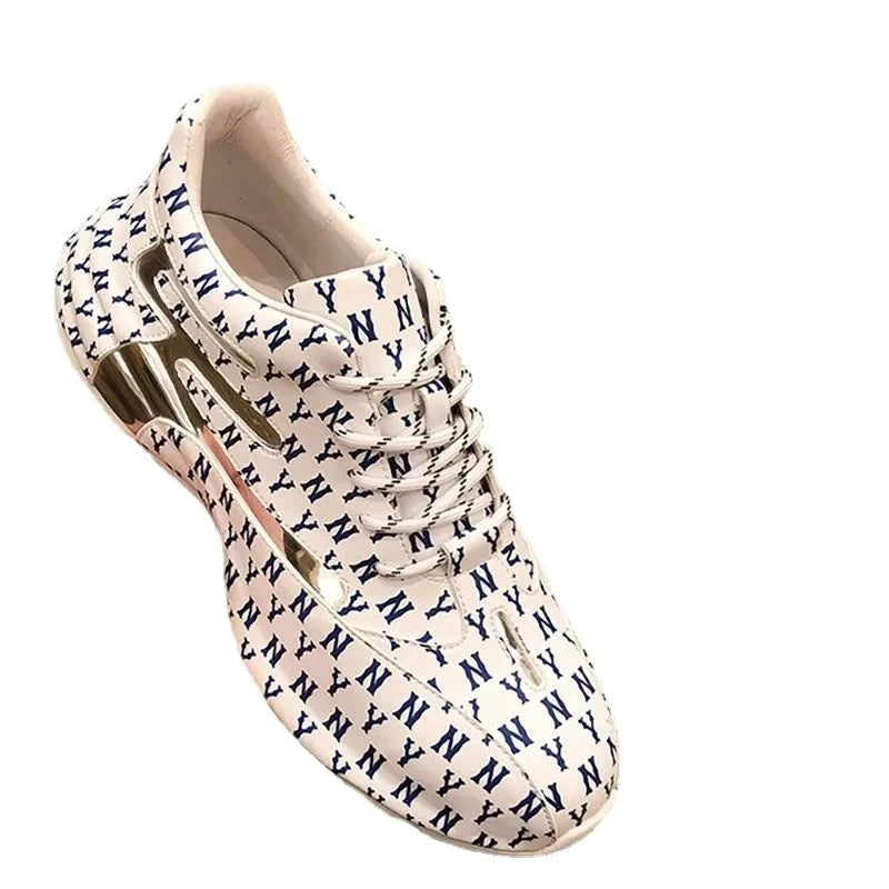 Luxury 2025 New Men's Breathable Sports Shoes Popular Low cut Thick Sole Elevated Casual Shoes Outdoor Running Shoes sneakers Good Vibrations