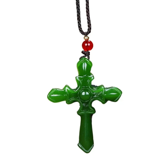 New fashion cross pendant necklace, the same for men and women, simple and versatile fashion and new Good Vibrations