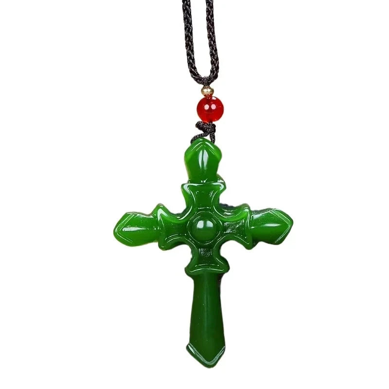 New fashion cross pendant necklace, the same for men and women, simple and versatile fashion and new Good Vibrations