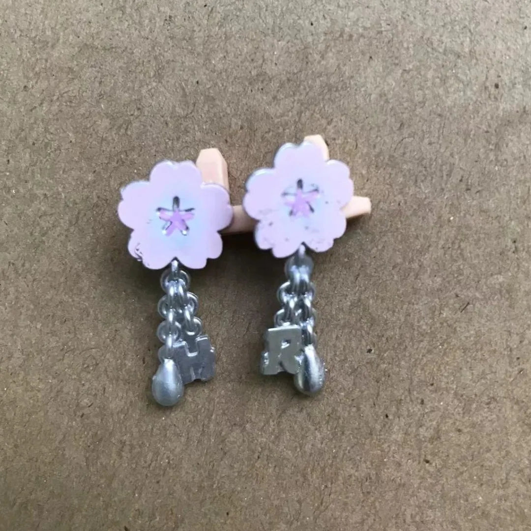 Rainbow Doll Hearts Shape Silver Earrings Necklace Sandals Shoes Original Doll Replacement Eyes Parts Doll Accessories Decors Good Vibrations