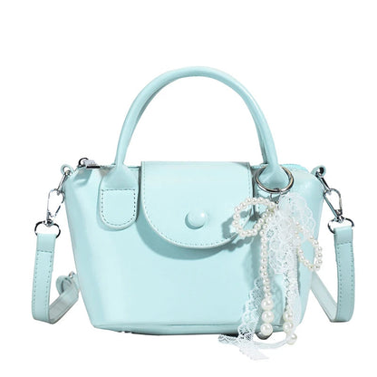 Chic Designer Ladies Tote Bag Versatile Crossbody Shoulder Handbag Luxury Leather Women's Fashion Purse Good Vibrations