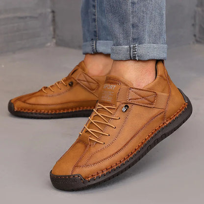 Boots Mid Top for Women British Style Retro Anti Slip Workwear Shoes Handmade Leather Loafers Casual Soft Soled Women Nude Boots Good Vibrations