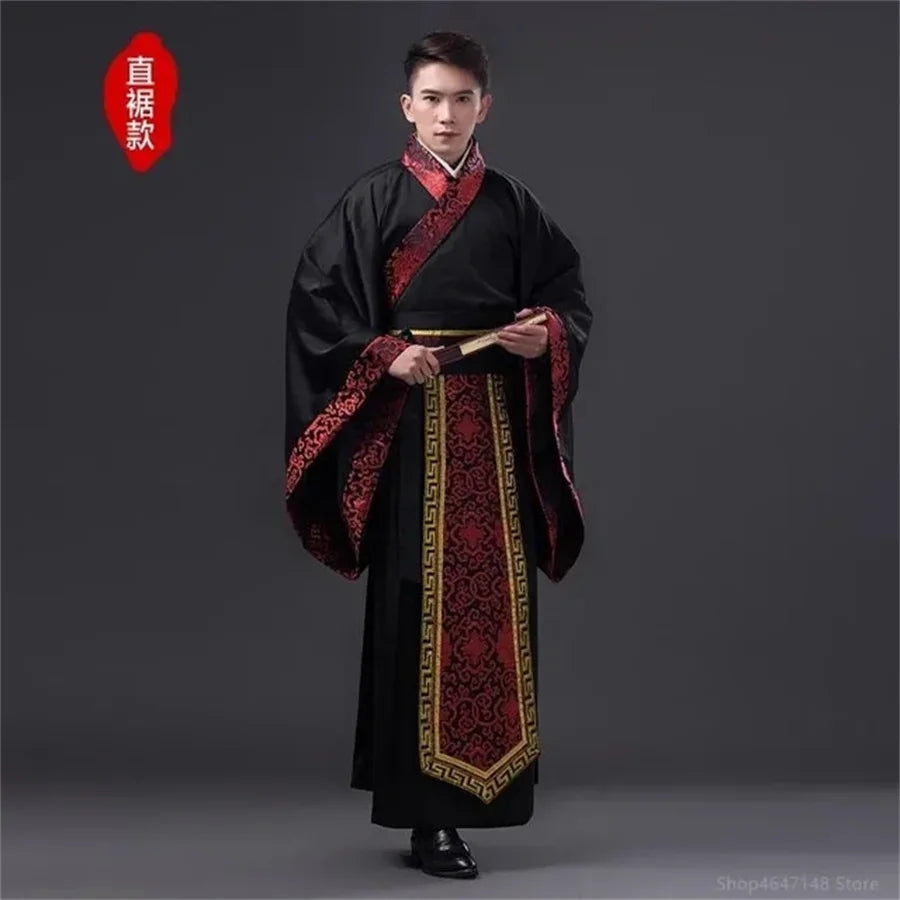 Hanfu Dress Couples Chinese Traditional Cosplay Costume Men&Women Ancient Hanfu Performance Costume Good Vibrations