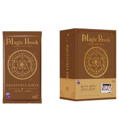 KAYOU Genuine New My Little Pony Friendship Eternal Star Bag 2 Rhythm Moon AR Gilded Decoration OR Collection Card Gift Good Vibrations