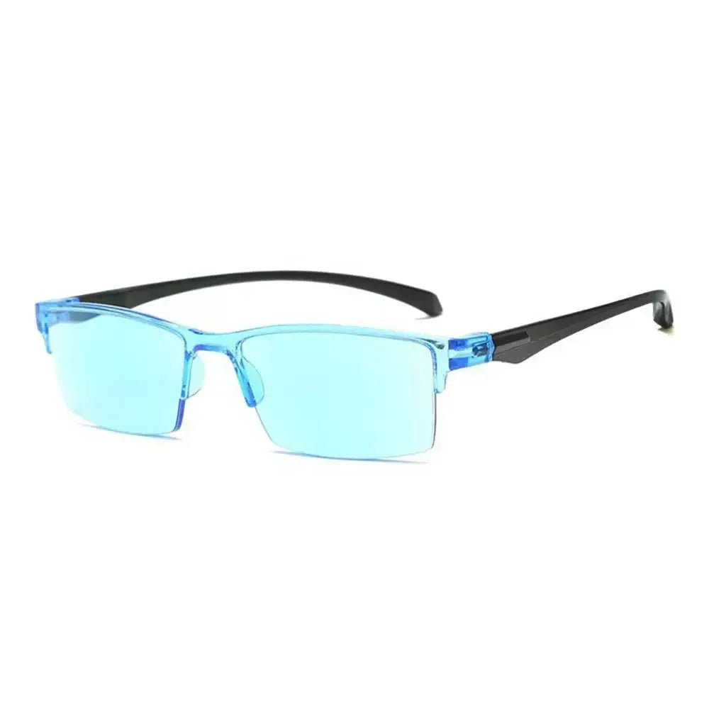 Smart Automatic Zoom Reading Glasses Anti Blue Ray Eyeglasses Autofocus Power Half-Rim Near Far Computer Glasses Good Vibrations