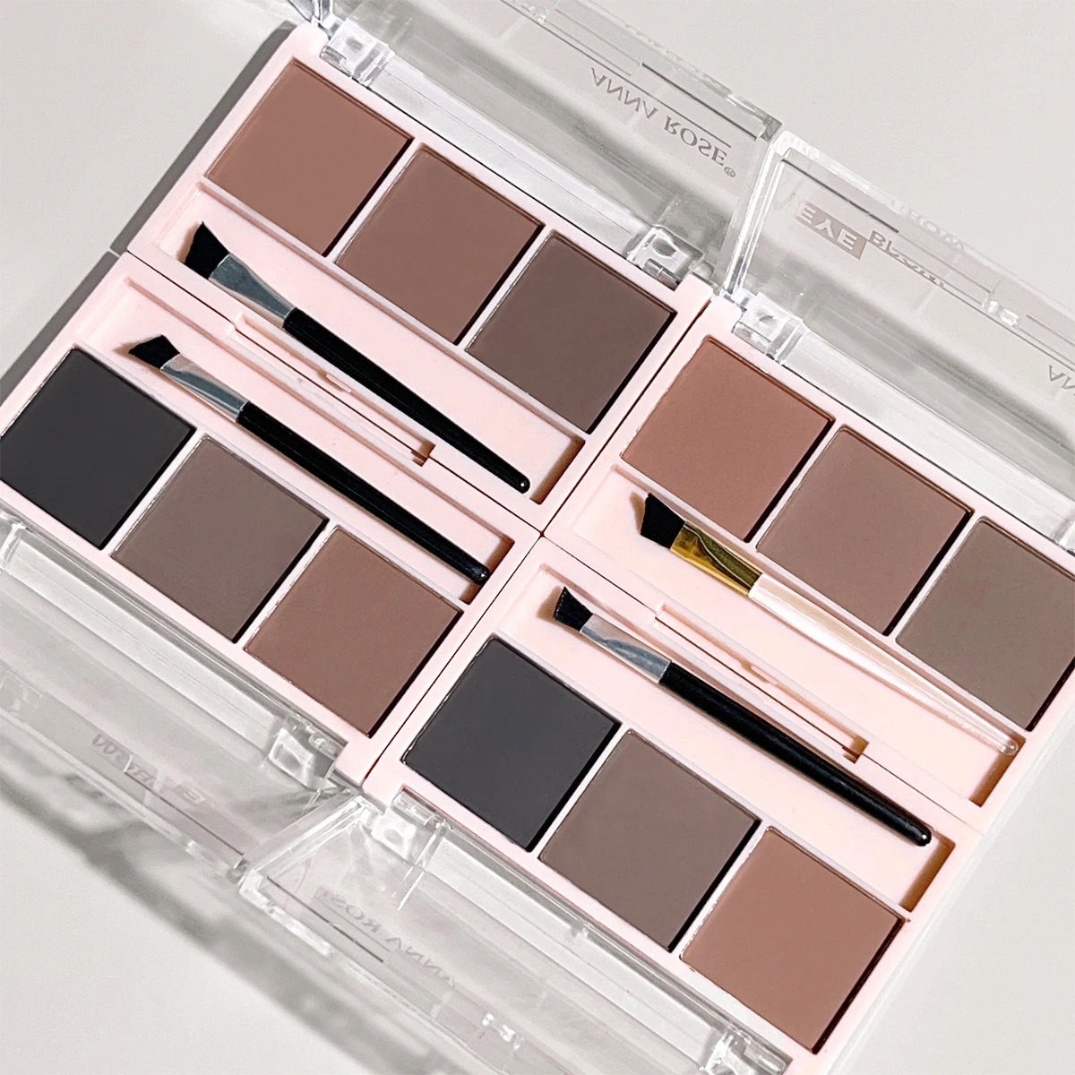Three-color eyebrow powder shadow three-dimensional eyebrow shape waterproof and sweat-proof natural long-lasting eyebrow powder Good Vibrations
