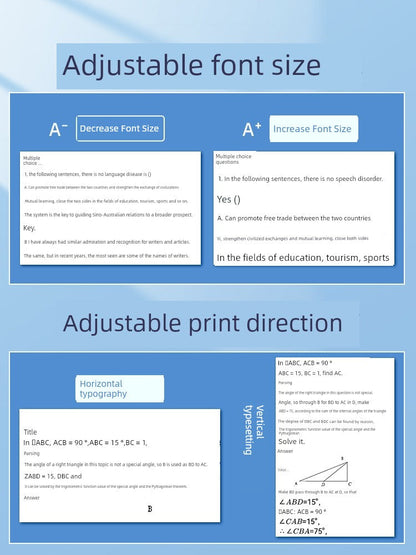 Mini Student Pocket Wrong Question Printer Meow Printer Thermal Photo Label Small Household Portable Cheap Good Vibrations
