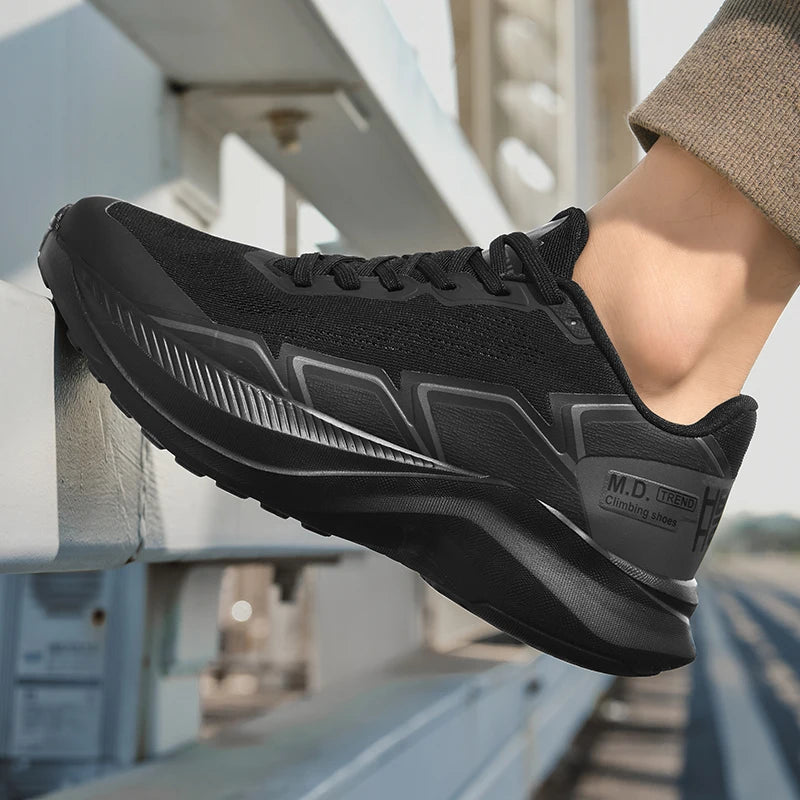 Running Shoes 2024 New White Sports Shoes for Men Man Sneakers Fashion Men Footwear Outdoor Non-slip Gym Wear Resistant Marathon Good Vibrations