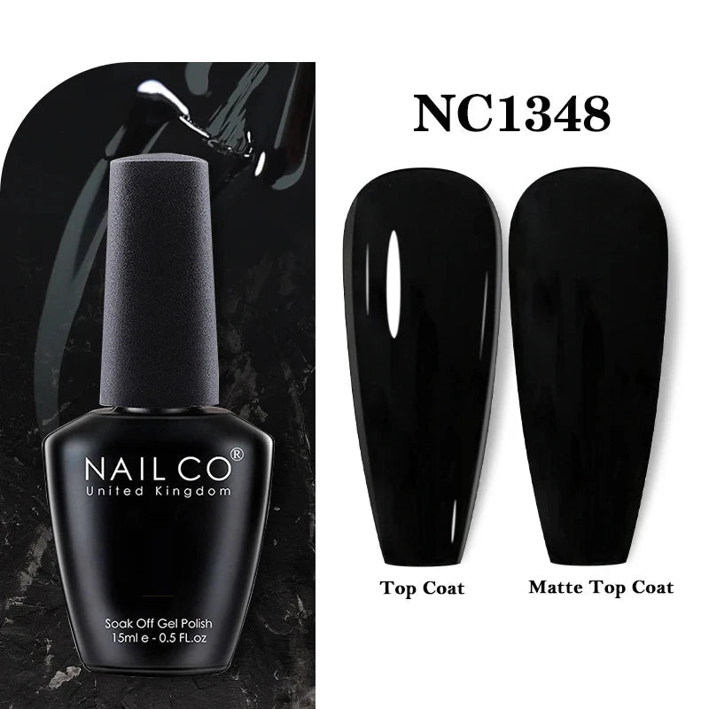 NAILCO Blooming Gel Polish 10ml UV LED Soak Off Nail Art Polish Spreading Effect Marble Gel Paint Varnish Matte Top Base Coat Good Vibrations
