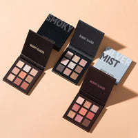Beauty Glazed 9 Colors Eye Shadow Disc Makeup Palette Matte Shimmer Eye Pigmented Powder Make Up New Warm Earth Color Eyeshadow Good Vibrations