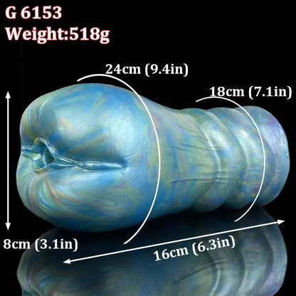 GEEBA Fantasy Animal Male Masturbator Realistic Silicone Flexible