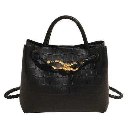 2025 Spring Designer-Inspired Small Square Bag Minimalist Luxury Leather Shoulder Crossbody Purse for Women Good Vibrations