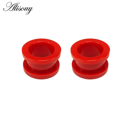 2Pcs/lot Fake Cheater Acrylic Ear Plugs And Tunnels Ear Expander Stretchers Kit Ear Tragus Piercing Set Body Jewelry 9 Sizes Good Vibrations Adult Super Store