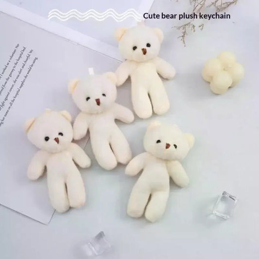 10/12/18/20Pcs Birthday Wedding Party Favors Supplies DIY Accessory Mini Cute Cartoon Plush Bear Girl Gift Doll Toys Good Vibrations