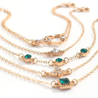 5Pcs/Set Rhinestone Butterfly & Heart Love Infinite Decor Imitation Gem Metal Hollow Bracelet For Women For Daily Decoration Good Vibrations Adult Super Store