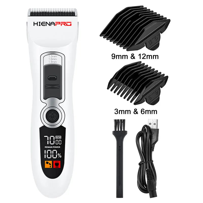 Hiena Hair cutting machine home appliance hair clipper professional machines Electric shaver Body Groomer hair Trimmer for Men Good Vibrations