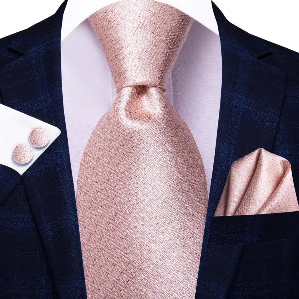 Jacquard Peacock Blue Novelty Design Wedding Tie For Men Hanky Cufflinks Gift Mens Necktie Set Business Party Dropshipping Good Vibrations