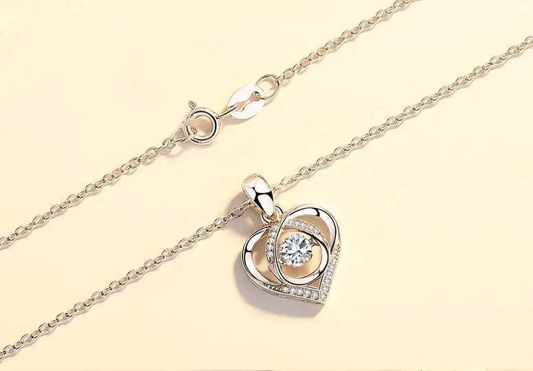 925 Sterling Silver AAA Zircon Necklace Chain High Quality Fashion Jewelry For Women Men Wedding Birthday Party Gift Good Vibrations
