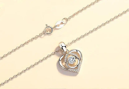 925 Sterling Silver AAA Zircon Necklace Chain High Quality Fashion Jewelry For Women Men Wedding Birthday Party Gift Good Vibrations