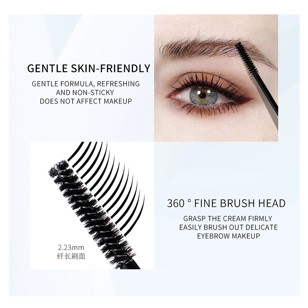 Brown Transparent Eyebrow Gel Wax Brow Soap 4 Color Tint Eyebrow Enhancer Natural Makeup Soap Brow Sculpt Lift Make-up for Women Good Vibrations