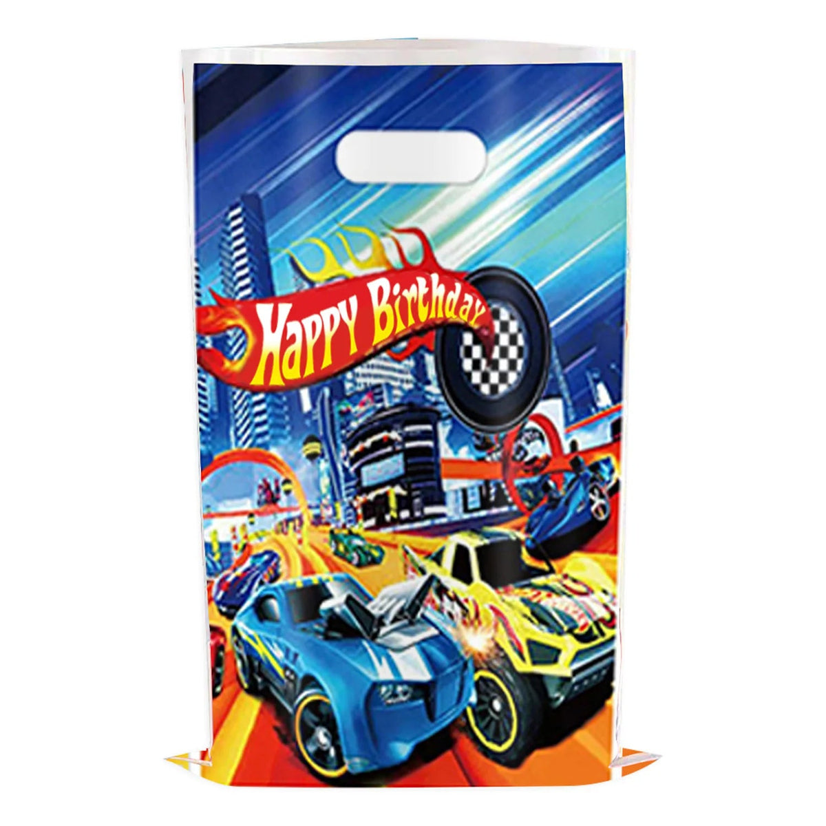 Car Kids Birthday Party Decoration Boys Birthday Supplies Paper Cup Plate Cutlery Cars Balloons Cake Flag Party Children's Gifts Good Vibrations