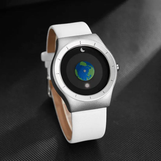 Fashion Simple Minimalist Watch Men Sports Watches Creative Turntable Quartz Wristwatches Relogio Masculino Mannen Horloge Good Vibrations