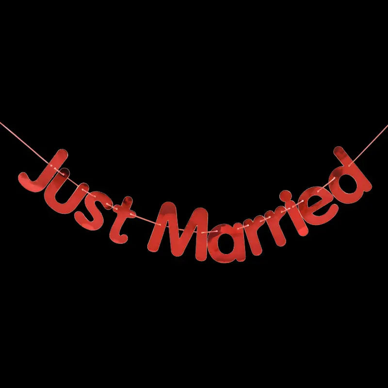 Just Married Photo Booth Frame Props Banner Wedding Decoration Mr Mrs Photobooth Props Latex Balloons Hen Party Bride Groom Good Vibrations