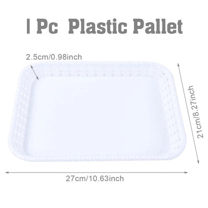 Plastic Dessert Pallet Birthday Party Decoration Adults Favors Plastic Serving Trays Birthday Party Wedding Baby Shower Supplies Good Vibrations