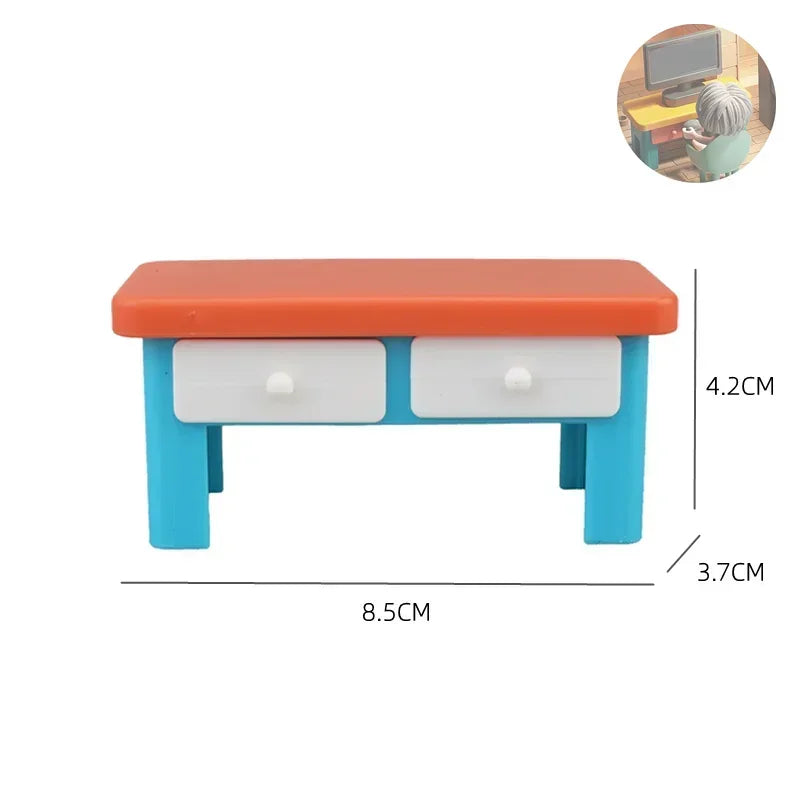 Big Building Blocks Play House Furniture Accessories Indoor Utensil Bed Compatible Large Bricks Assemble Toys Children Kids Gift Good Vibrations