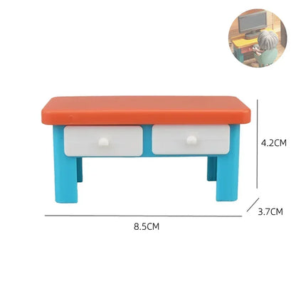 Big Building Blocks Play House Furniture Accessories Indoor Utensil Bed Compatible Large Bricks Assemble Toys Children Kids Gift Good Vibrations
