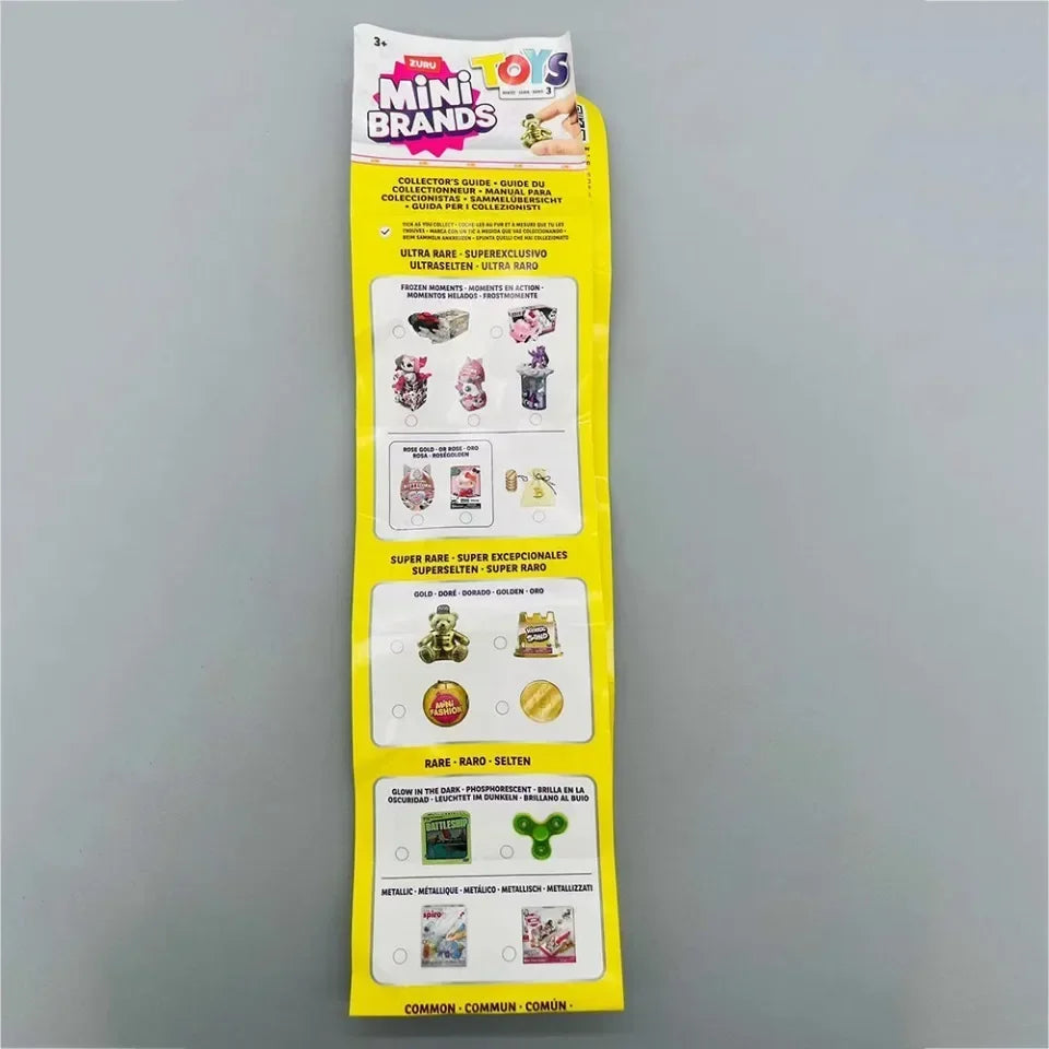 Zuru 5 Surprise Mini Brands Toys Zuru Mystery Blind Box Original Miniature Toy Childrens Surprise Blind Box Toy Gifts Cute Toys Good Vibrations