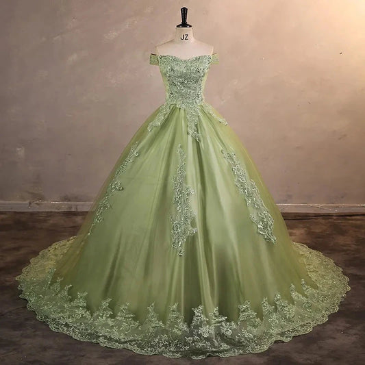 SONHAR VESTIDOS 15 yera old dress 15 Quinceanera Dresses 2024 Elegant Party Dress Luxury Lace Prom Gown customized Good Vibrations