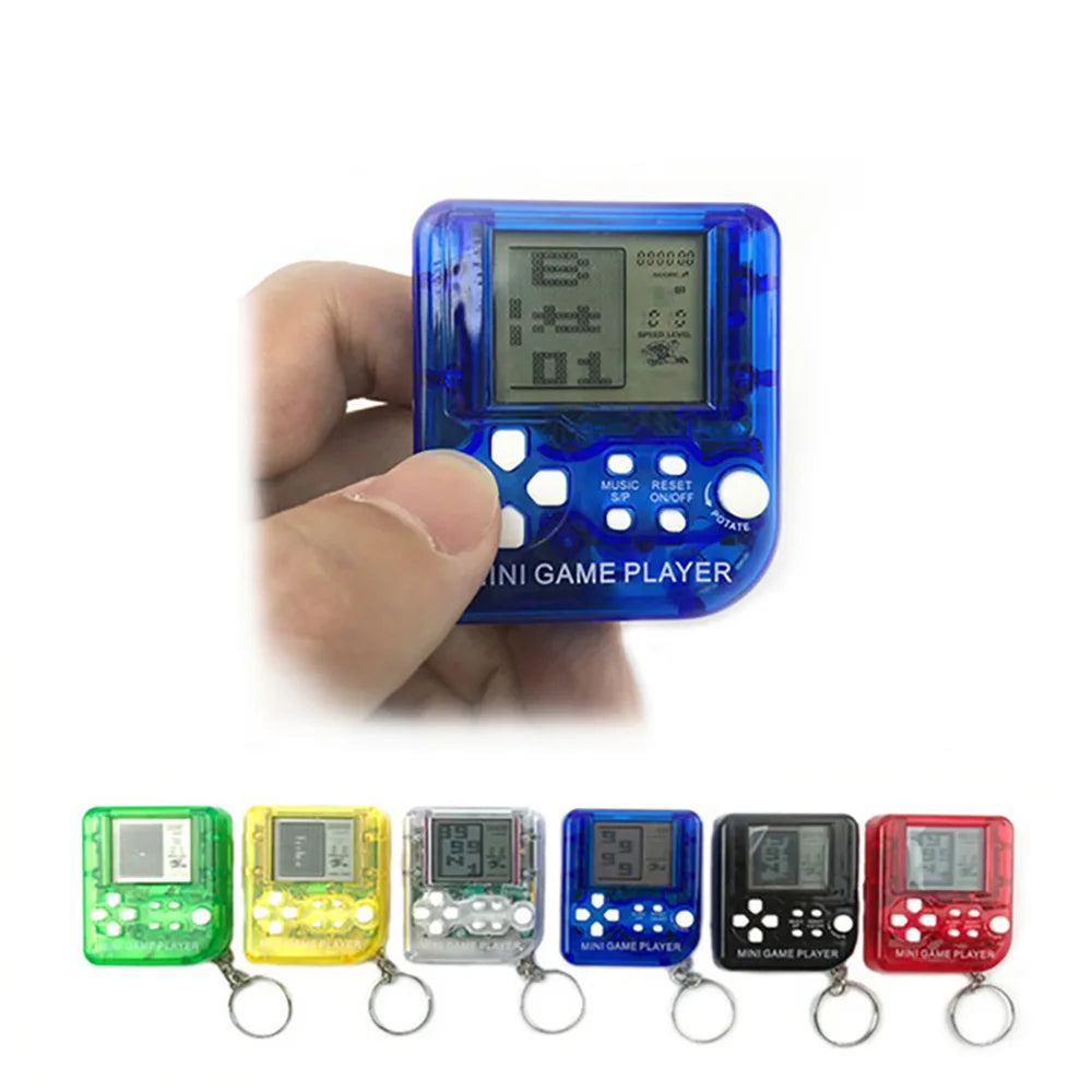 Retro Mini Handheld Game Console Classic Electronic Games Handheld Game Machine Children's Educational Game Console Toy Ide Gift Good Vibrations