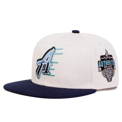 Unisex A Letter Embroidery Side Basketball Hip-hop Hats Spring Autumn Outdoor Adjustable Casual Baseball Caps Sunscreen Hat Good Vibrations