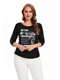Womens plus size woven round neck shirt belongs to the category of womens clothing Good Vibrations