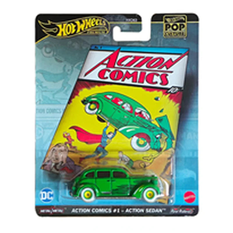 Mattel Hot Wheels 1/64 HXD63 Series Porsche 911 ActionComics Batman Collectible Car Toys Diecast Vehicle Good Vibrations