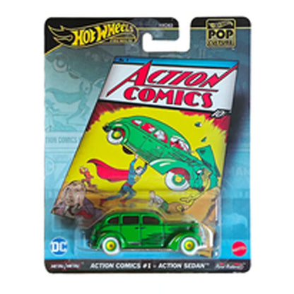 Mattel Hot Wheels 1/64 HXD63 Series Porsche 911 ActionComics Batman Collectible Car Toys Diecast Vehicle Good Vibrations