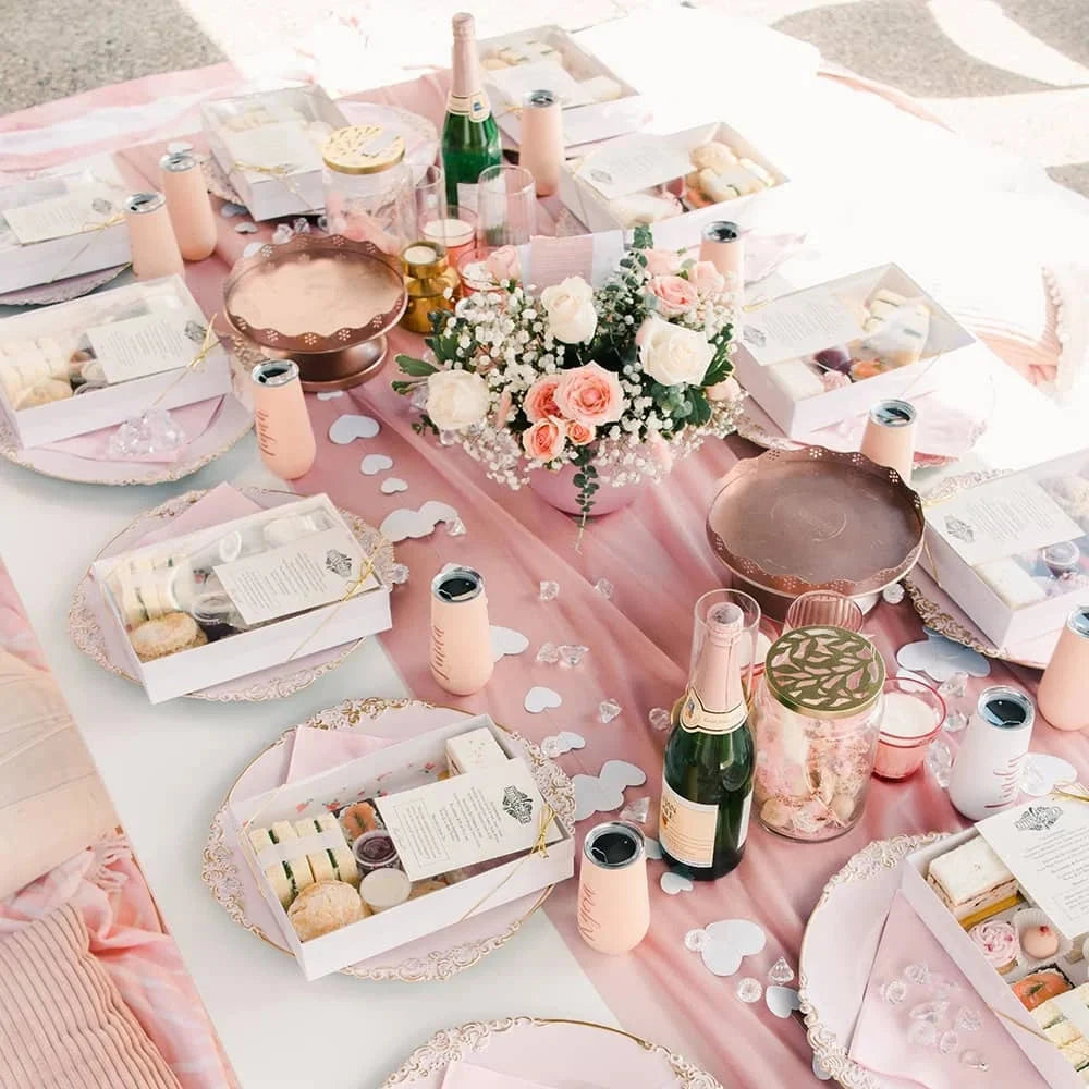 Personalized Bridesmaid Champagne Tumbler Good Vibrations