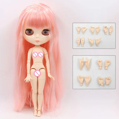 ICY DBS blyth doll 1/6 bjd toy joint body white skin shiny & matte face 30cm on sale special price toy gift anime doll Good Vibrations